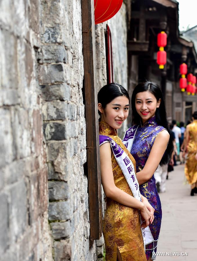 CHINA-CHONGQING-MISS TOURISM QUEEN INTERNATIONAL-NATIONAL FINAL (CN)