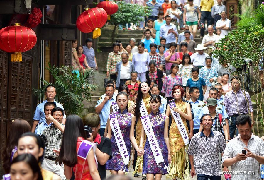 CHINA-CHONGQING-MISS TOURISM QUEEN INTERNATIONAL-NATIONAL FINAL (CN)