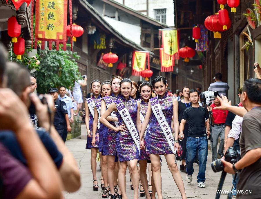 CHINA-CHONGQING-MISS TOURISM QUEEN INTERNATIONAL-NATIONAL FINAL (CN)