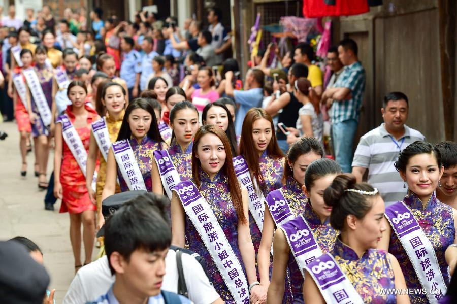 CHINA-CHONGQING-MISS TOURISM QUEEN INTERNATIONAL-NATIONAL FINAL (CN)