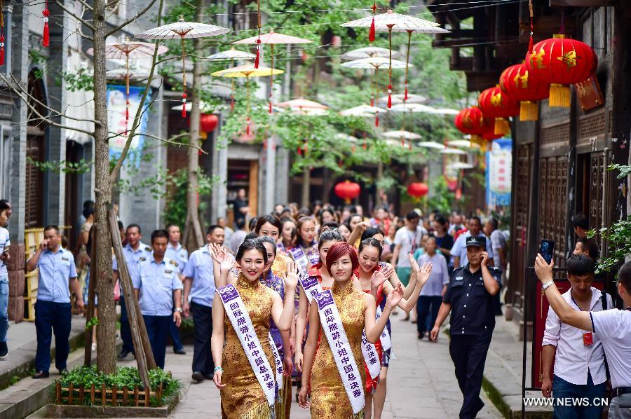 CHINA-CHONGQING-MISS TOURISM QUEEN INTERNATIONAL-NATIONAL FINAL (CN)