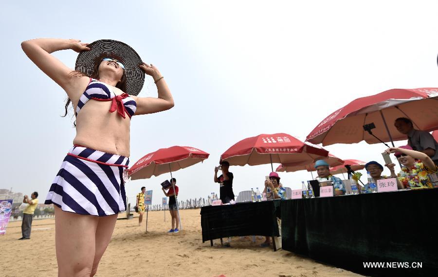 CHINA-TIANJIN-SENIOR CITIZENS-BIKINI SHOW(CN)