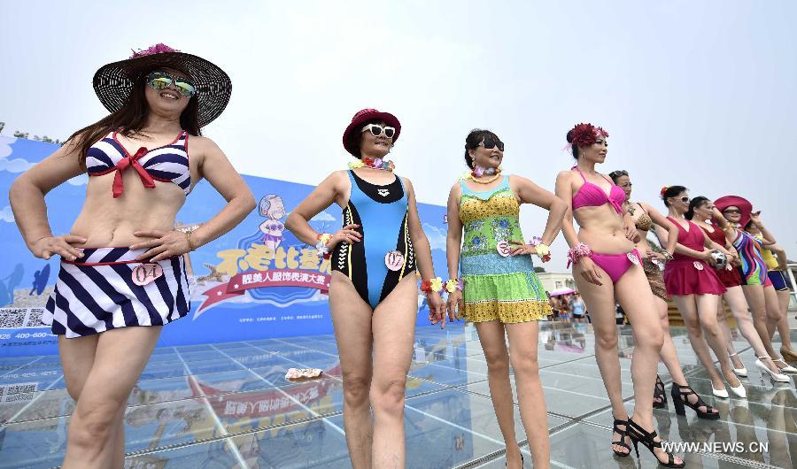 CHINA-TIANJIN-SENIOR CITIZENS-BIKINI SHOW(CN)