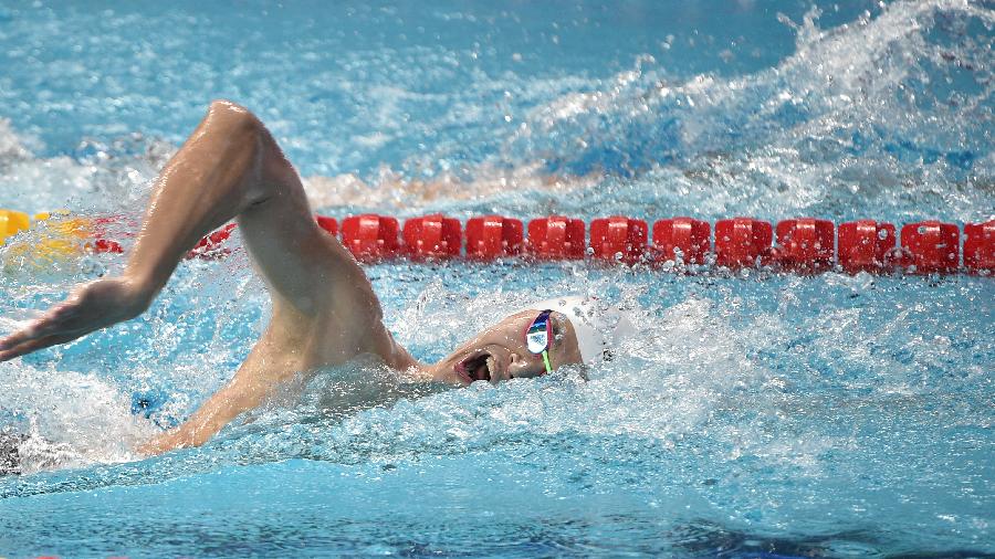 （游泳世锦赛）（3）游泳——男子400米自由泳决赛：孙杨夺冠