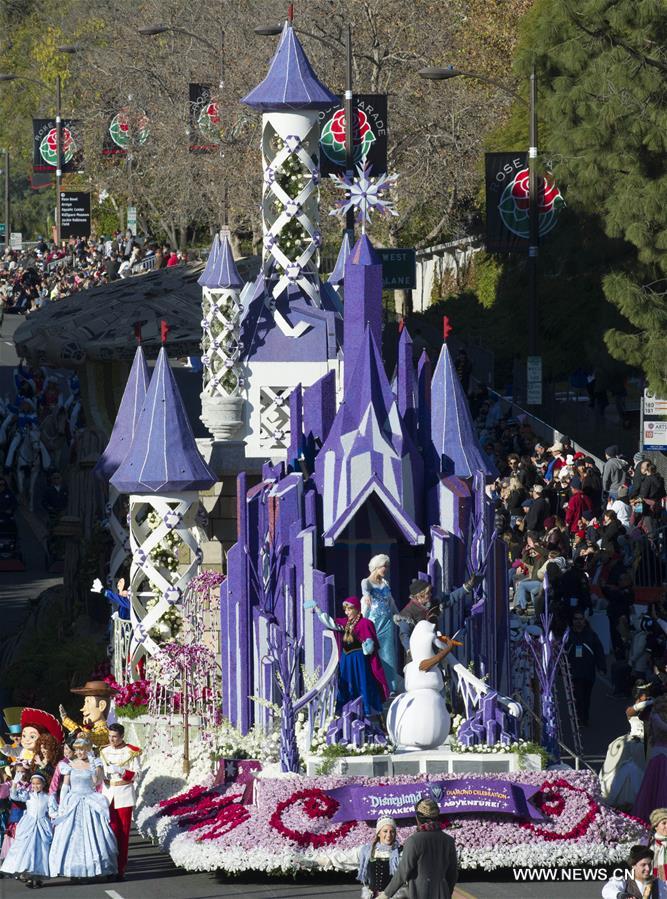 U.S.-LOS ANGELES-ROSE PARADE