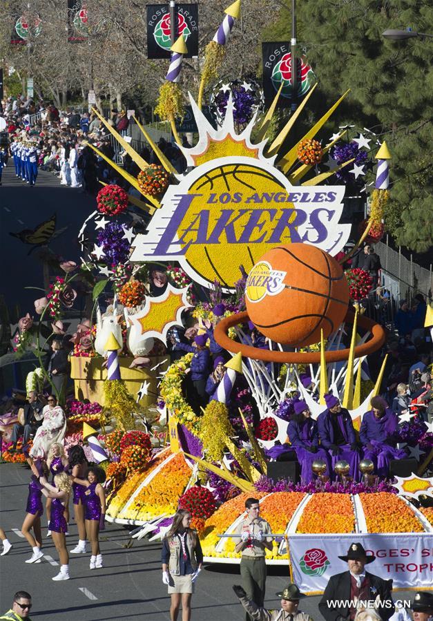 U.S.-LOS ANGELES-ROSE PARADE