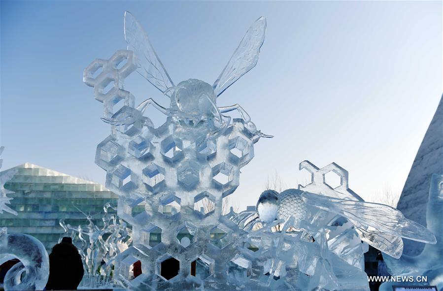 CHINA-HARBIN-ICE SCULPTURE-CONTEST (CN)