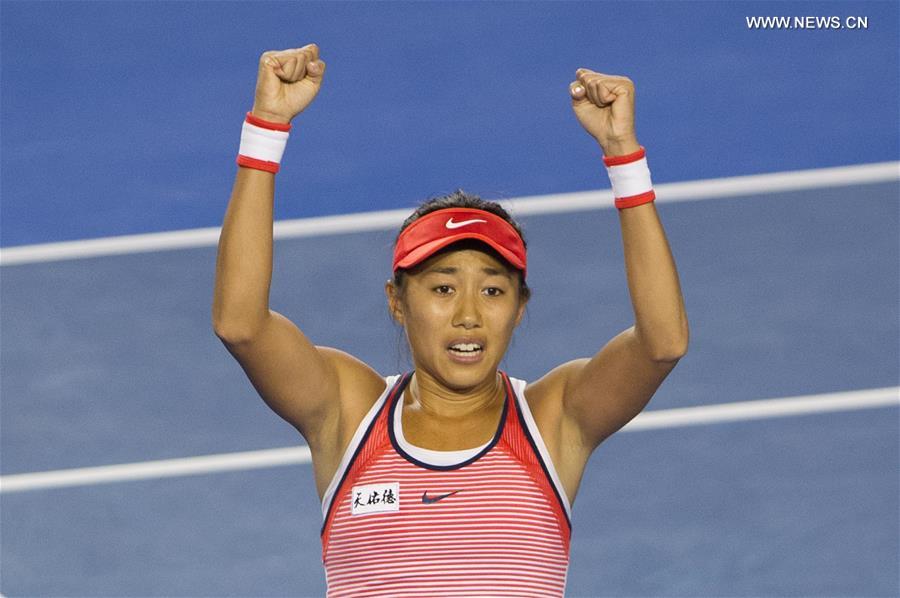 （体育）（3）网球——澳网女单：张帅晋级八强