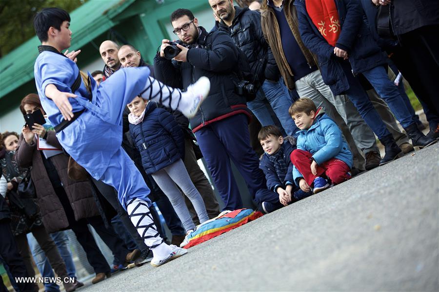 ITALY-ROME-TEMPLE FAIR-CHINESE LUNAR NEW YEAR-CHILDREN