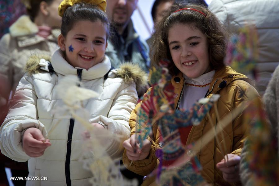 ITALY-ROME-TEMPLE FAIR-CHINESE LUNAR NEW YEAR-CHILDREN