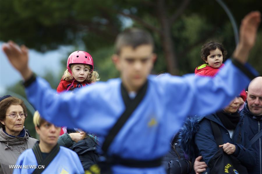 ITALY-ROME-TEMPLE FAIR-CHINESE LUNAR NEW YEAR-CHILDREN