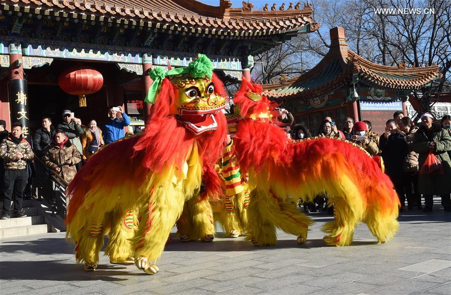 CHINA-BEIJING-FOLK PERFORMANCE (CN)