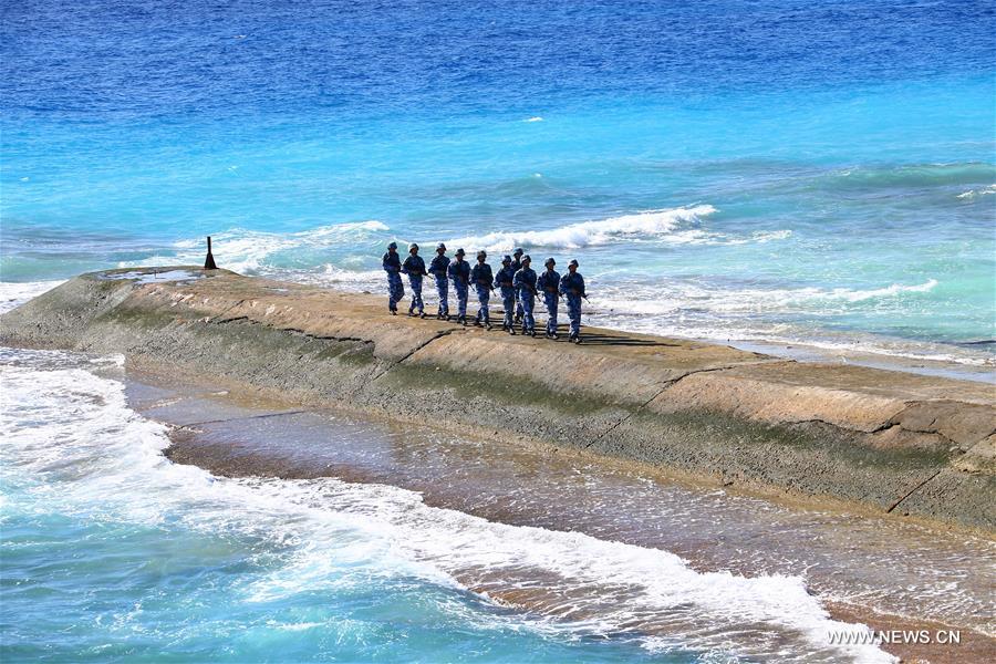 （军事）（8）南沙海军官兵为祖国守好蓝色国门