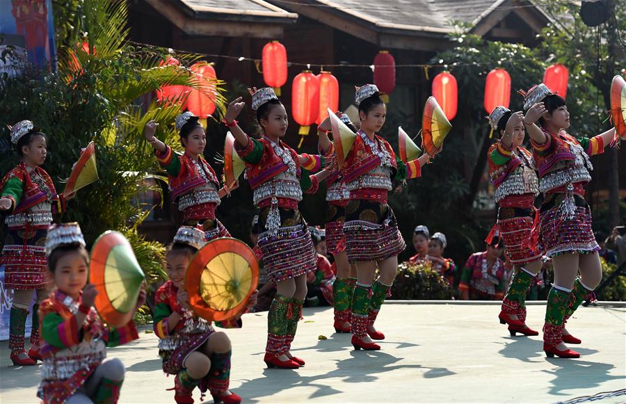 （社会）（4）云南新平“花腰傣”欢度花街节