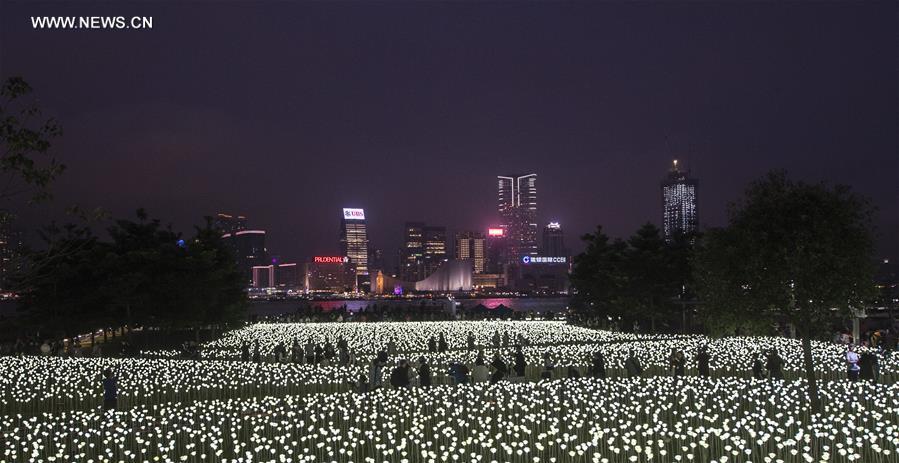 CHINA-HONG KONG-LIGHT-VALENTINE'S DAY (CN)