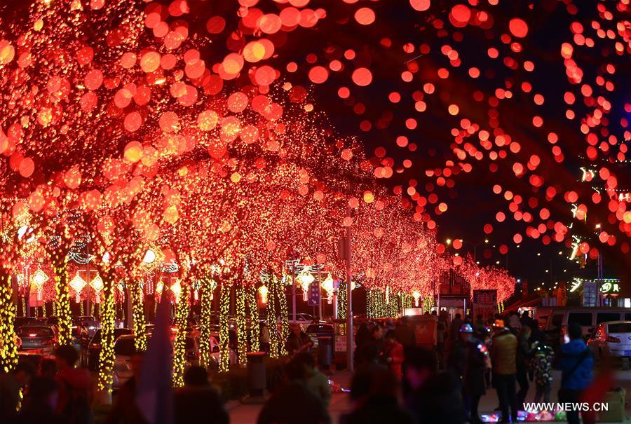 #CHINA-TIANJIN-YANGLIUQING-LANTERN SHOW(CN)