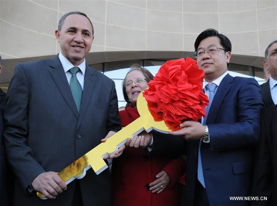 （XHDW）（1）中国向阿尔及利亚移交援建歌剧院