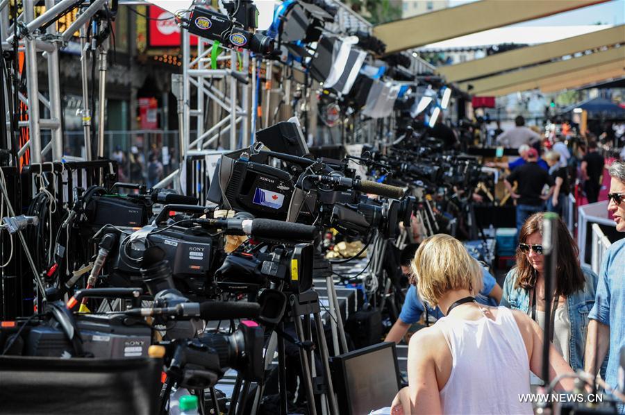 U.S.-LOS ANGELES-OSCARS-PREPARATION