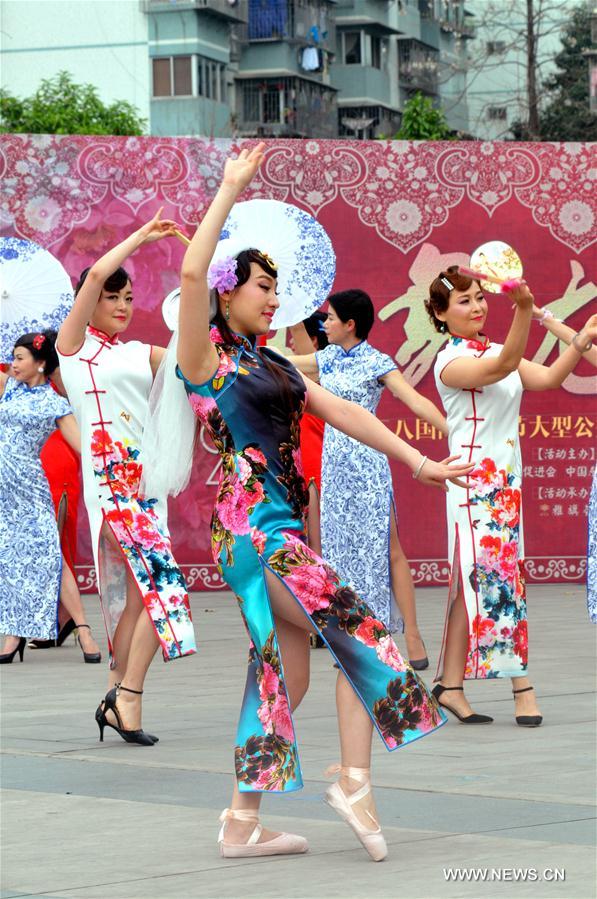 #CHINA-GUANGXI-LIUZHOU-CHEONGSAM SHOW (CN)