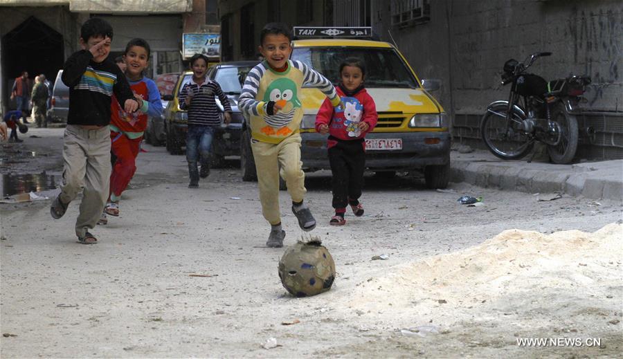 （国际）（5）叙利亚危机五周年：废墟上的童年