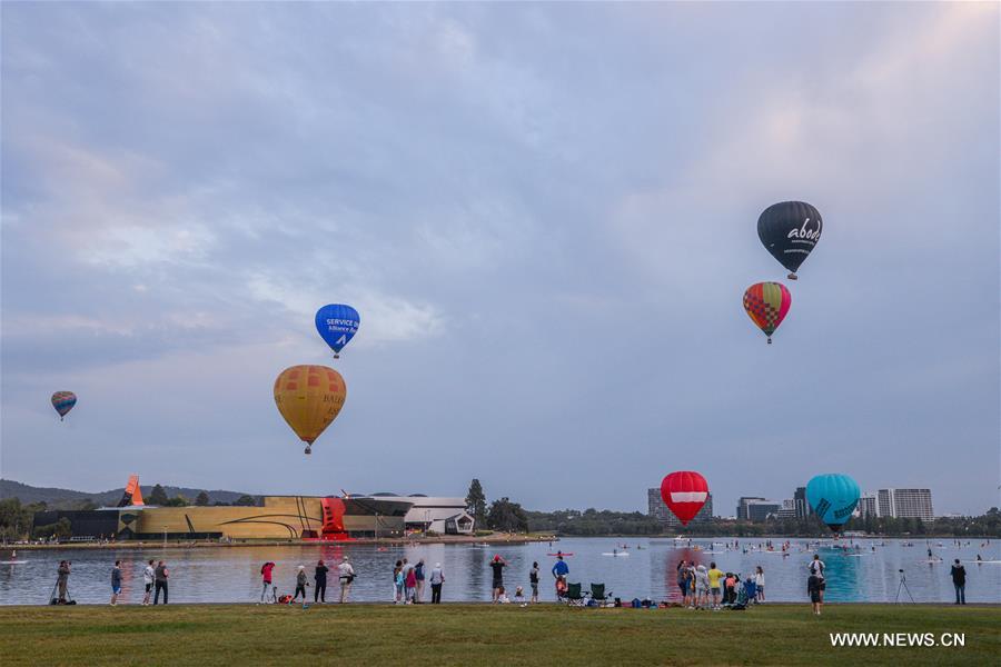 AUSTRALIA-CANBERRA-HOT AIR BALLOON FESTIVAL 