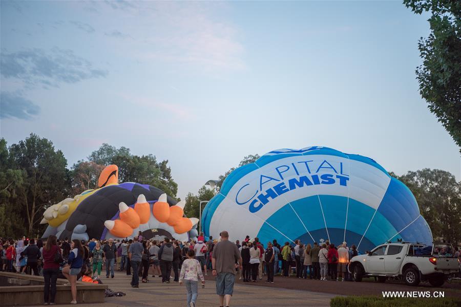 AUSTRALIA-CANBERRA-HOT AIR BALLOON FESTIVAL 