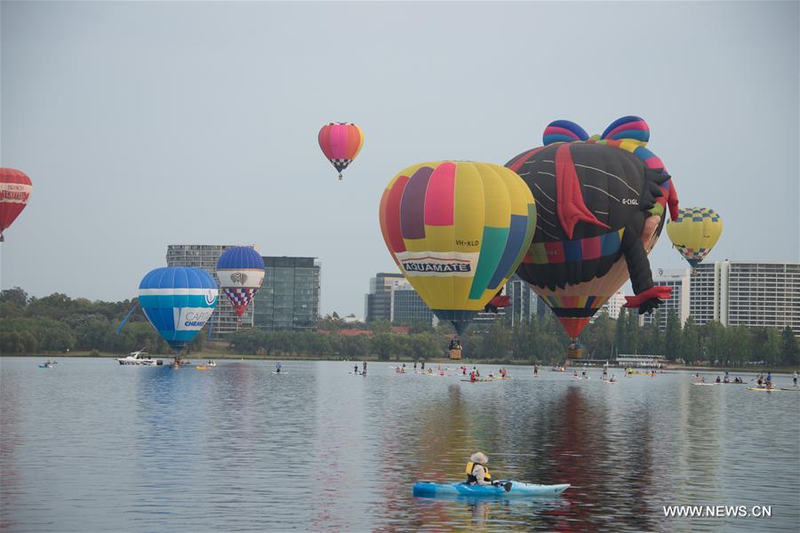 AUSTRALIA-CANBERRA-HOT AIR BALLOON FESTIVAL 