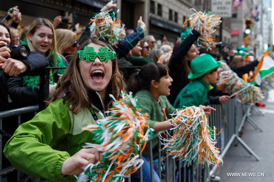 U.S.-NEW YORK-ST. PATRICK'S DAY-PARADE 