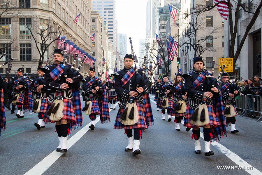 U.S.-NEW YORK-ST. PATRICK'S DAY-PARADE 