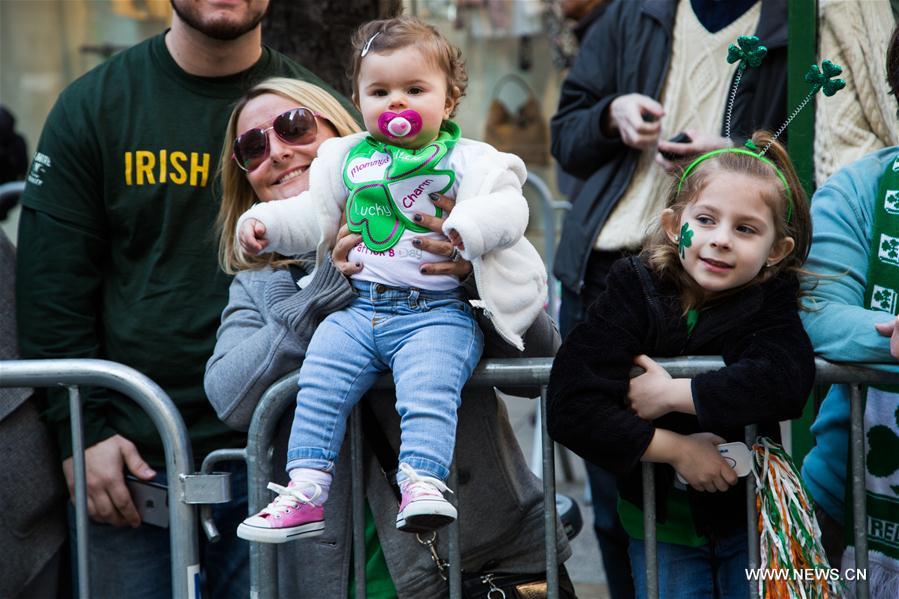 U.S.-NEW YORK-ST. PATRICK'S DAY-PARADE 