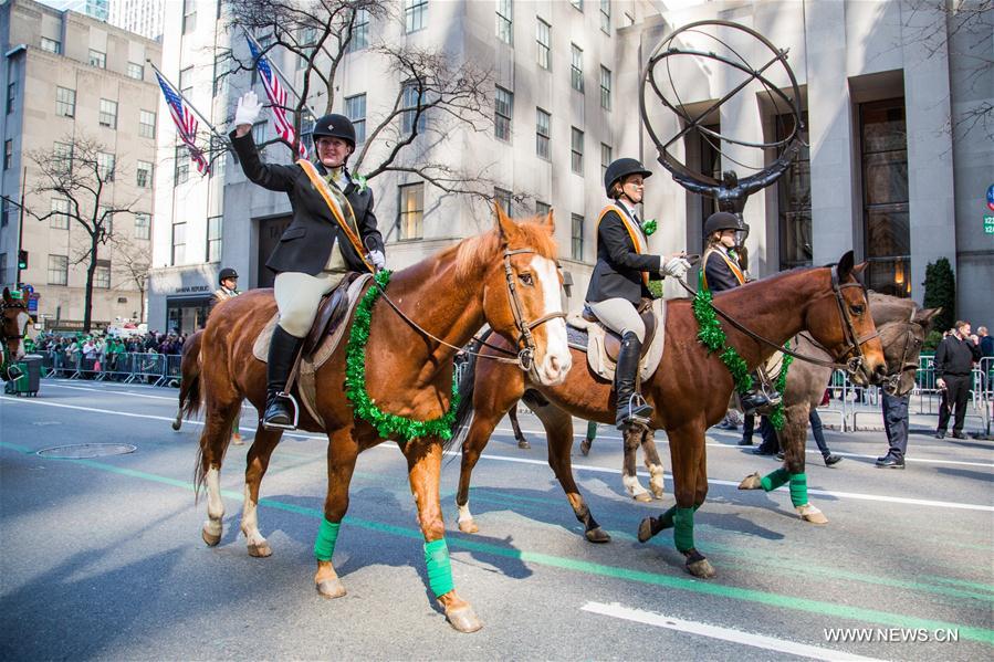 U.S.-NEW YORK-ST. PATRICK'S DAY-PARADE 