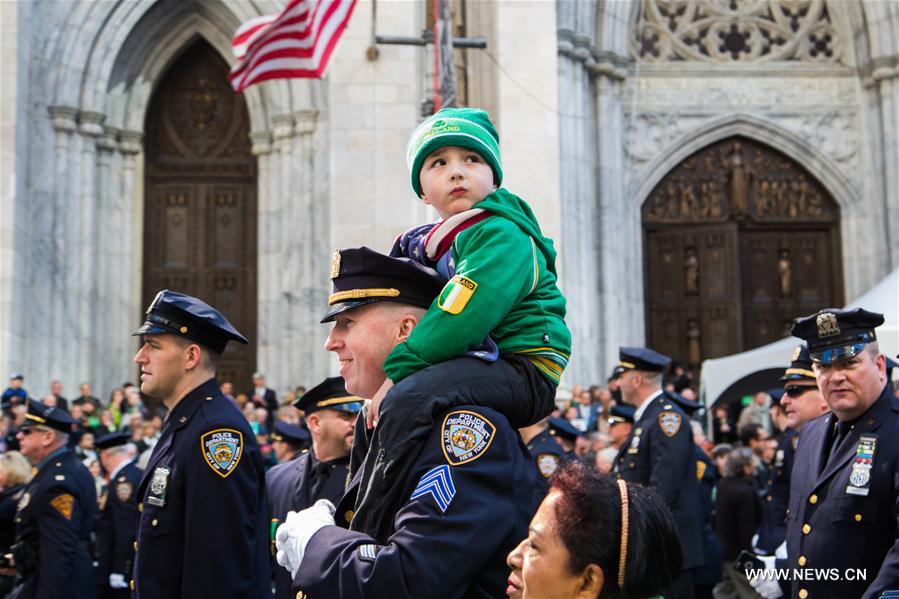 U.S.-NEW YORK-ST. PATRICK'S DAY-PARADE 