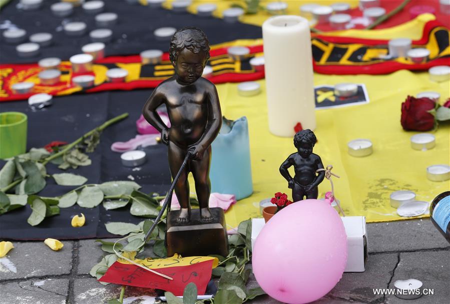 （国际）（9）比利时民众悼念恐怖袭击遇难者