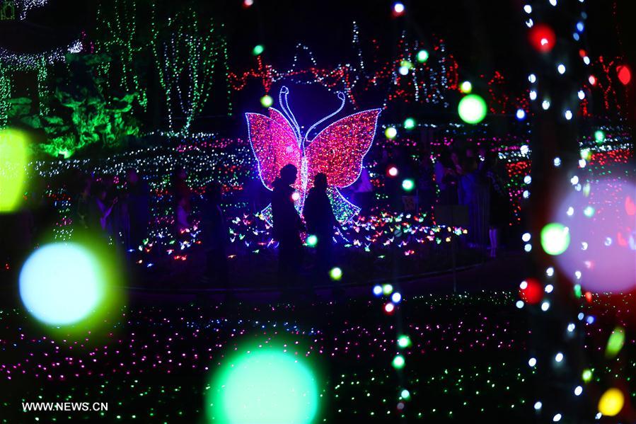 #CHINA-JIANGSU-NANTONG-COLORFUL LIGHTS (CN)