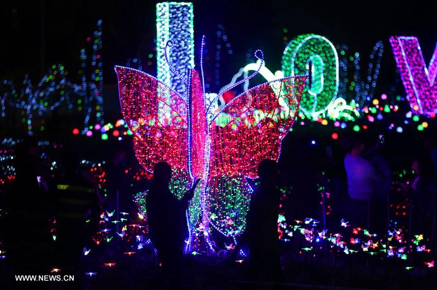 #CHINA-JIANGSU-NANTONG-COLORFUL LIGHTS (CN)