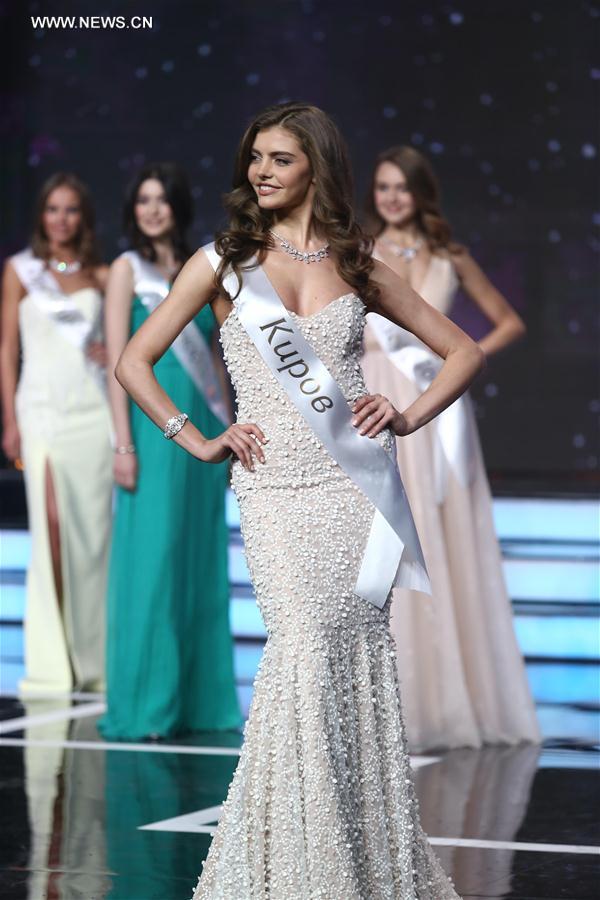 RUSSIA-MOSCOW-MISS RUSSIA 2016 