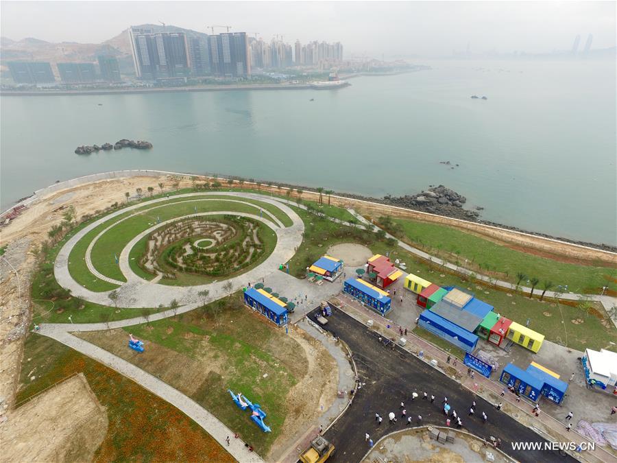  الصورة: افتتاح جزيرة اصطناعية أمام الزوار بجنوب شرقي الصين