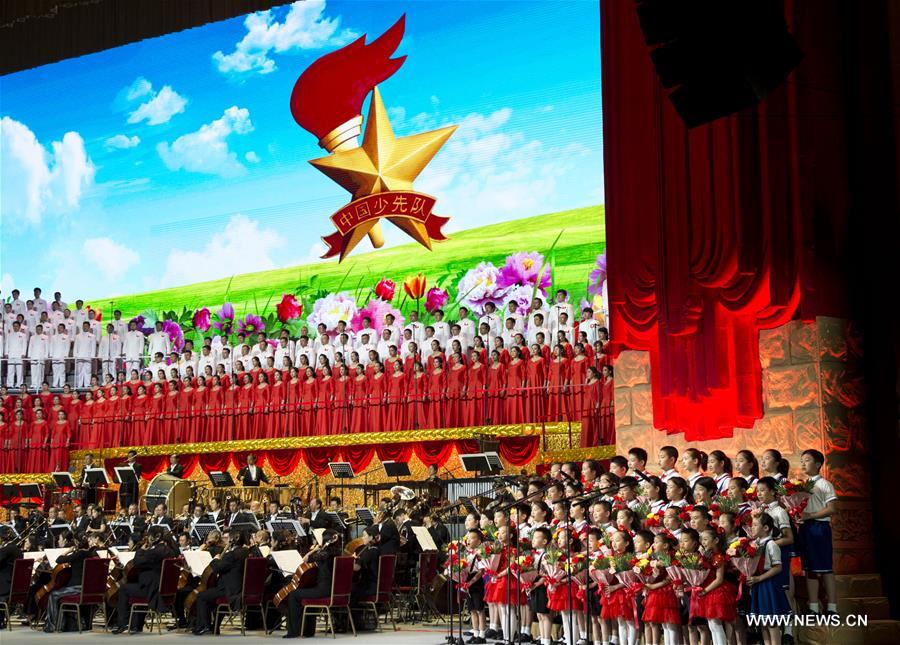 （时政）（7）庆祝中国共产党成立95周年音乐会《信念永恒》在京举行