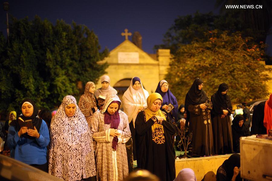 EGYPT-CAIRO-RAMADAN-LAYLAT AL-QADR-PRAY