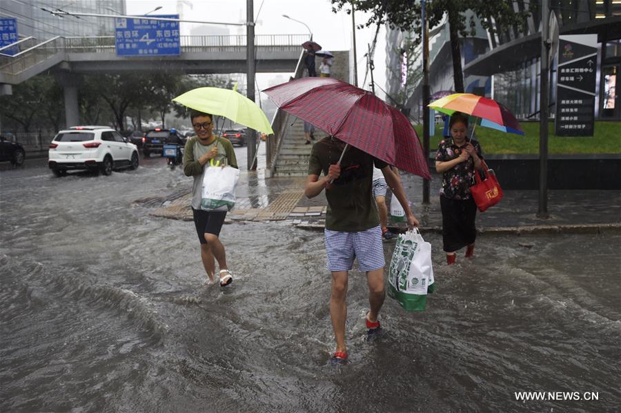 （生态）（10）北京发布暴雨橙色预警