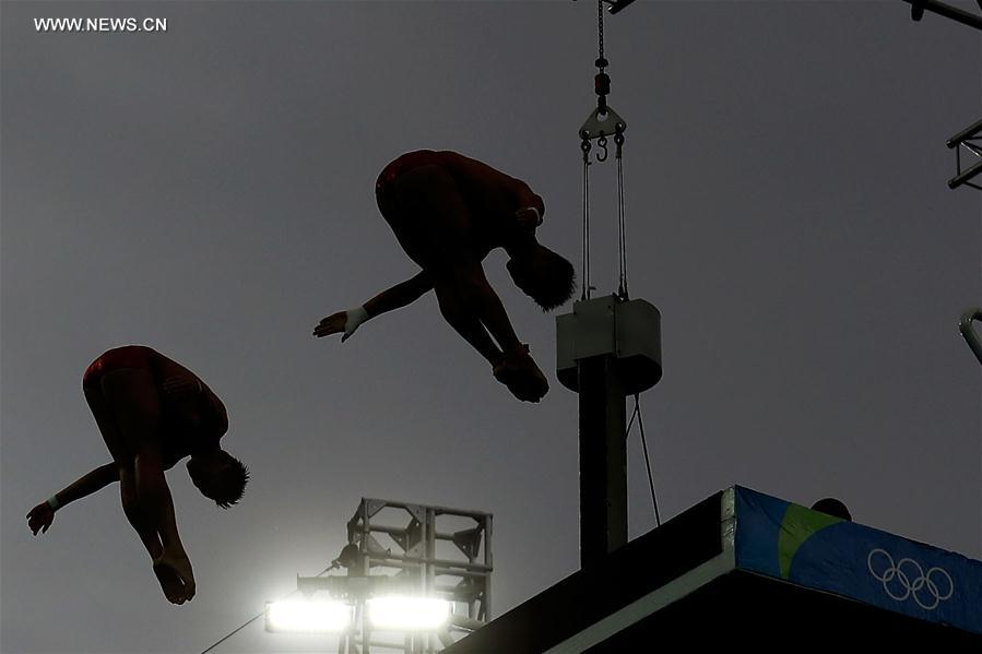 （里约奥运会）（14）跳水——男子双人十米台：林跃/陈艾森夺冠