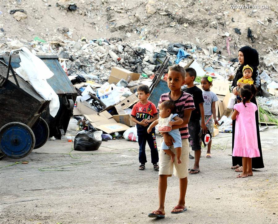 الصورة: معاناة اللاجئين الفلسطينيين في سوريا