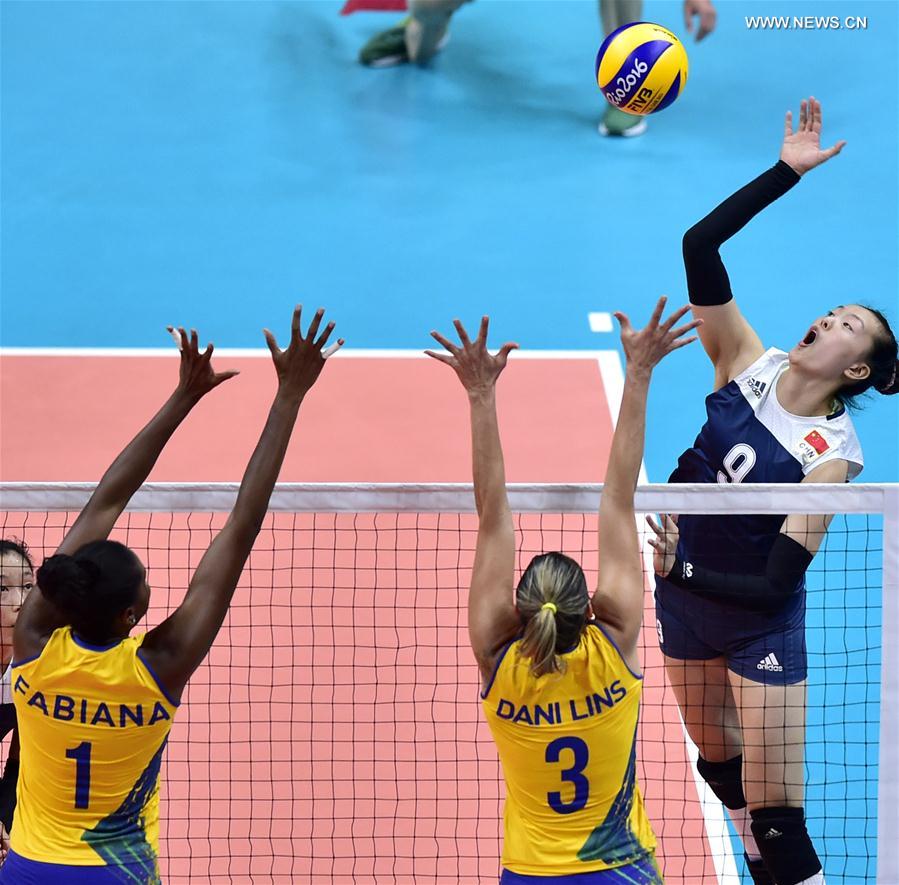 （里约奥运会）（5）排球——女排：中国队晋级四强