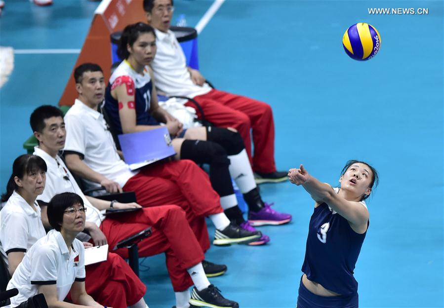 （里约奥运会）（14）排球——女排：中国队晋级四强