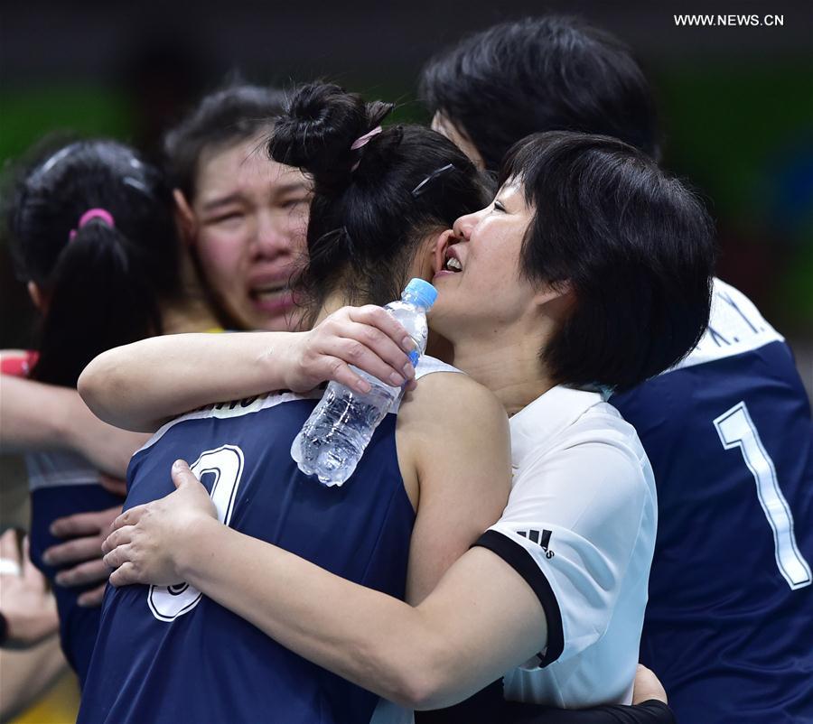 （里约奥运会）（32）排球——女排：中国队晋级四强