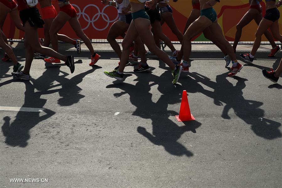 （里约奥运会）（19）田径——刘虹夺得女子20公里竞走冠军