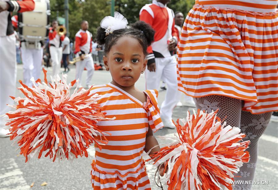（国际）（2）纽约举行加勒比嘉年华大游行