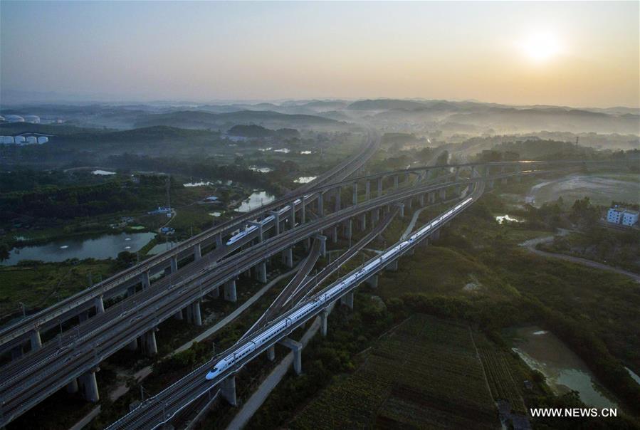 الصورة: السكك الحديد فائقة السرعة في الصين