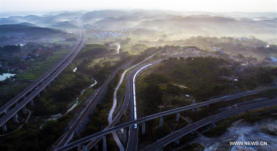 الصورة: السكك الحديد فائقة السرعة في الصين