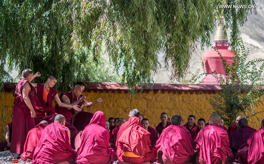 الصورة: أول معبد بوذي في منطقة التبت